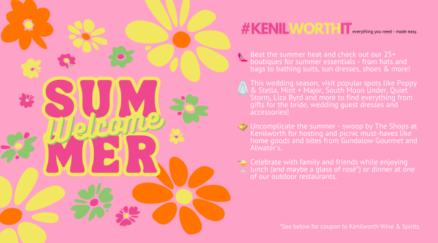 Welcome Summer #Kenilworthit
