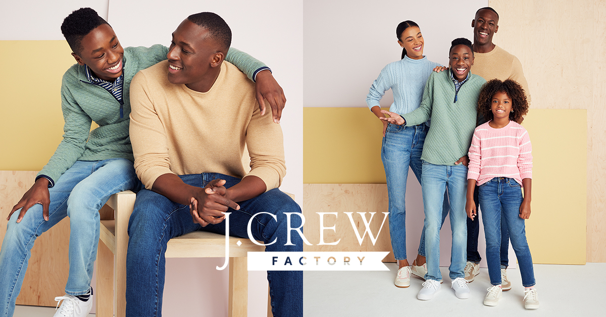 Up to 60% off Storewide at J.Crew Factory! icon