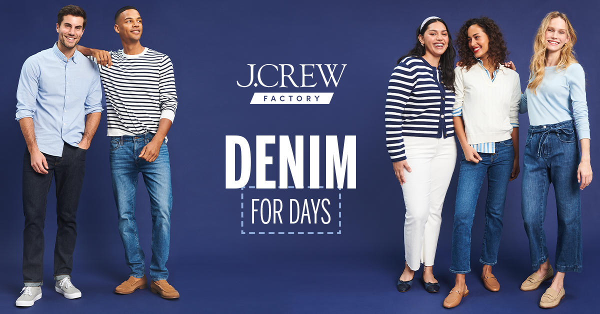All Denim $49.95 at J.Crew Factory! icon