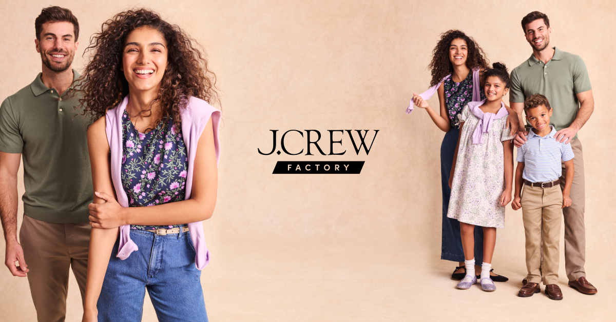 Up to 60% Off Storewide at J.Crew Factory! icon