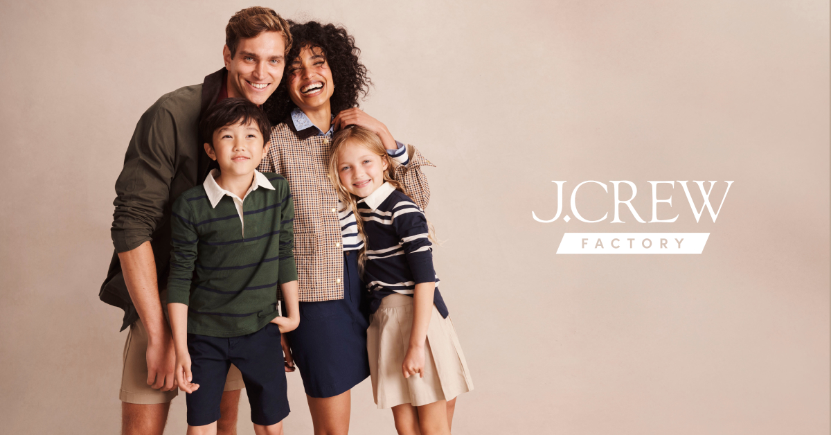 40% – 70% OFF STOREWIDE AT J.CREW FACTORY! icon
