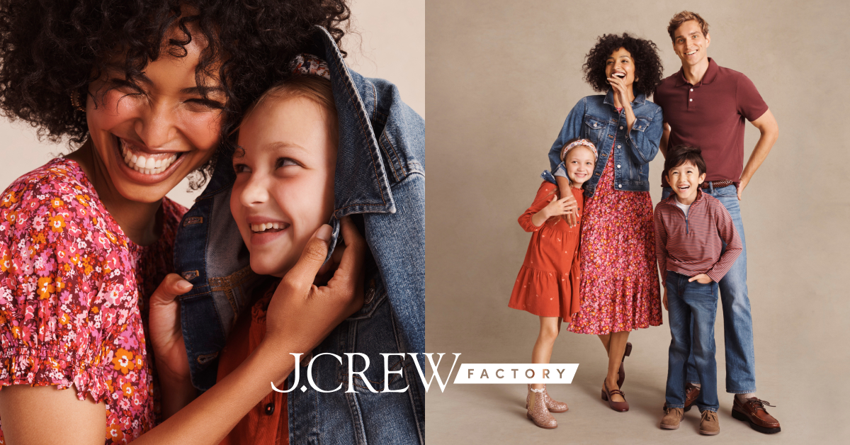 SHOP 40% – 70% OFF STOREWIDE AT J.CREW FACTORY! icon